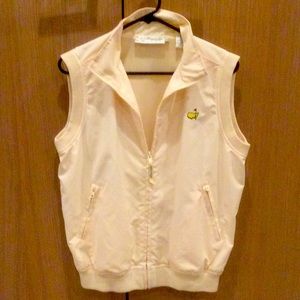 Magnolia Lane Masters golf vest yellow